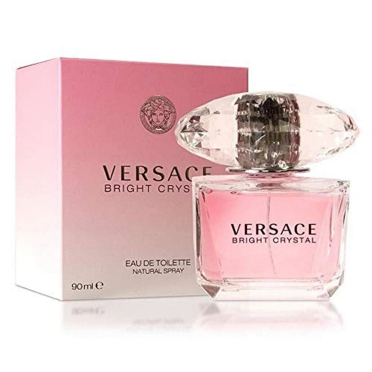 Versace Bright Crystal for Women by Versace 3.0 oz EDT Spray, NEW IN SEALED BOX.