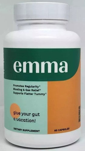 Emma Relief Supplement Konsciens Keto for Gut Bloating , 60 Capsules