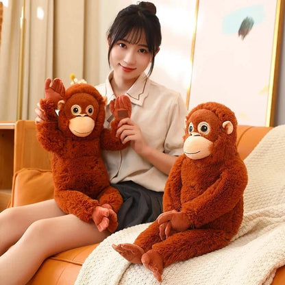 IKEA DJUNGELSKOG Punch Monkey Plush Toy Large size