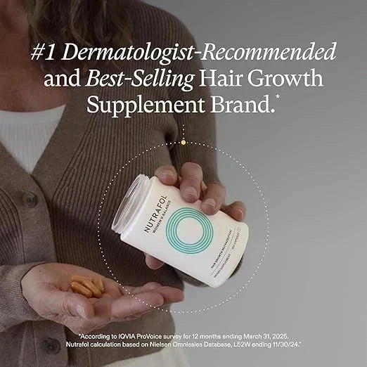 Nutrafol Women’s Balance Hair Growth Supplement – 120 Capsules